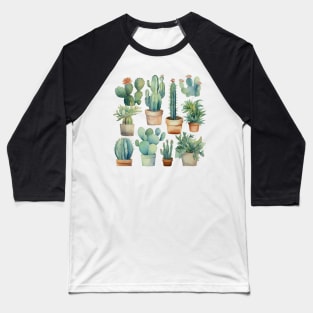 Cactus lover Baseball T-Shirt